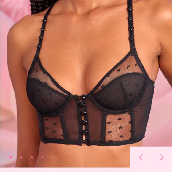 Voight by Valentina Tops - Corset Phoebe top in black from Voight